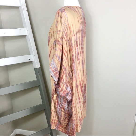NORTH SHORE Tie Dye Oversized Swim Coverup S/M - Picture 3 of 8